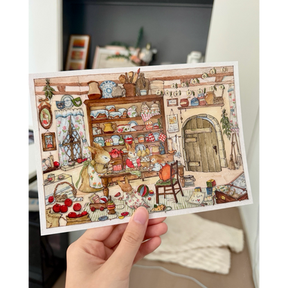 "Harvest Town Diaries" DIY Collage Scene Sticker Kit (4-in-1 Value Pack)