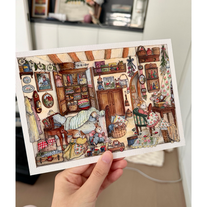 "Harvest Town Diaries" DIY Collage Scene Sticker Kit (4-in-1 Value Pack)
