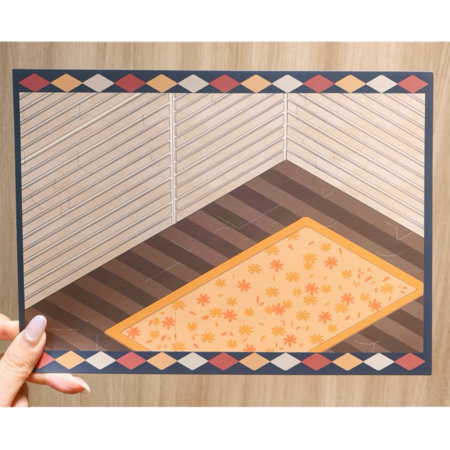 "Showa Retro Zakka" DIY Collage Scene Sticker Kit (254x184mm)
