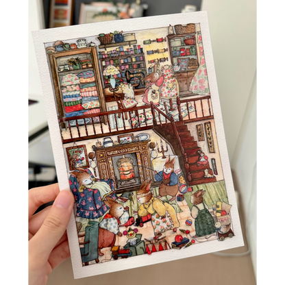 "Harvest Town Diaries" DIY Collage Scene Sticker Kit (4-in-1 Value Pack)