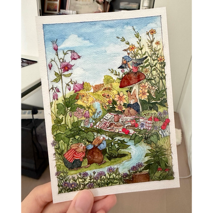 "Harvest Town Diaries" DIY Collage Scene Sticker Kit (4-in-1 Value Pack)