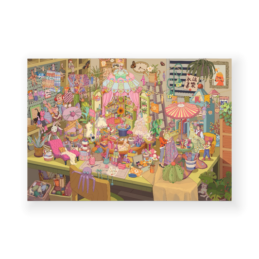 paper tiptoes tenderness of yarn and scraps diy collage scene sticker kit for journaling paint by sticker cozy craft room