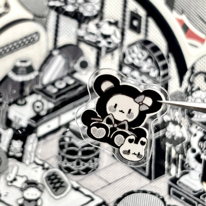 "Manga Dreamspaces" Monochrome DIY Collage Sticker Kit Series (4-in-1 Value Pack)