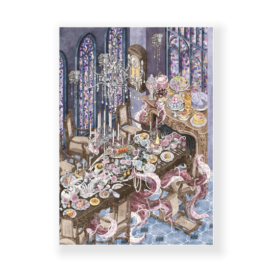 paper tiptoes pearl and bone diy collage scene sticker kit for journaling paint by sticker gothic aesthetic banquet