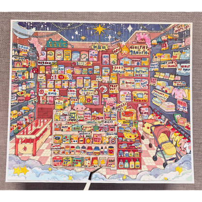 paper tiptoes pastel lullaby cute nursery store scenery collage sticker sheets paper crafts